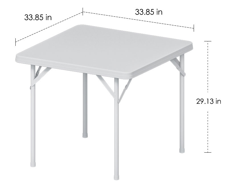 34-дюймовый складной карточный стол-3 фута для тяжелых условий эксплуатации игровой стол для пикника-головоломки003